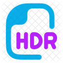 Hdr Hdr File Gif Files Icon