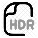 Hdr Hdr File Gif Files Icon