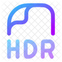 Hdr Hdr File Gif Files Icon