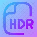 Hdr Hdr File Gif Files Icon