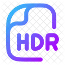 Hdr Hdr File Gif Files Icon