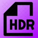 Hdr Hdr File Gif Files Icon