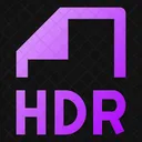 Hdr Hdr File Gif Files Icon