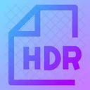 Hdr Hdr File Gif Files Icon