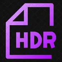 Hdr Hdr File Gif Files Icon