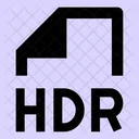 Hdr Hdr File Gif Files Icon