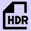 Hdr Hdr File Gif Files Icon