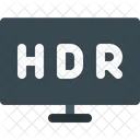 HDR TV  아이콘