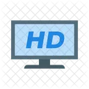 Hdtv Electric Display Icon