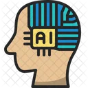 Head Artificial Intelligence Ai Icon