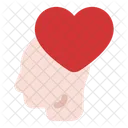 Head Love Heart Icon