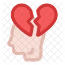 Head Heart Broken Icon
