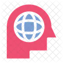 Head Brain Internet Icon