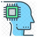 Artificial Intelligence Ai Head Icon