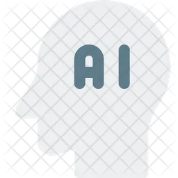 Head Artificial Intelligence  Icon