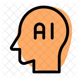 Head Artificial Intelligence  Icon