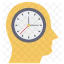 Head Clock  Icon
