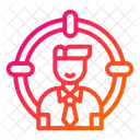 Head Hunting Recruitment Professions And Jobs Icon