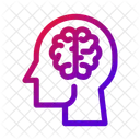 Head Brain Creativity Icon