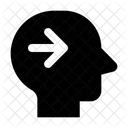 So Head Side Arrow Right Icon