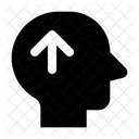 So Head Side Arrow Up Icon