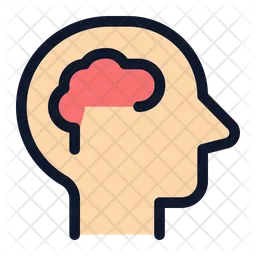 Head Side Brain  Icon