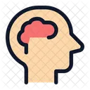 Head Side Brain  Icon