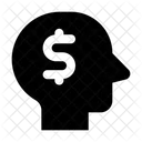 So Head Side Dollar Icon