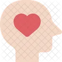 Head Heart Face Icon