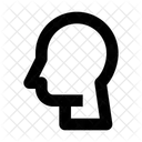 Head Side Face Human Icon