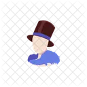 Head Wear Mannequin Head Icon
