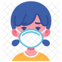 Girl Kid Flu Icon