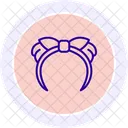 Headband Hair Hold Icon