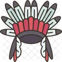 Headdress Indian Feather Icon