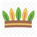 Headdress Mask Feather Icon