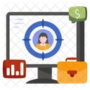Headhunting Search Talent Search Candidate Icon