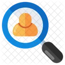 Headhunting Search Person Search Employee Icon