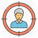 Headhunting Human Resource Staff Selection Icon