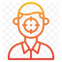 Headhunting Target Business Icon