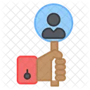 Headhunting Search Person Search Avatar Icône