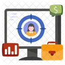 Headhunting Search Talent Search Candidate Icône
