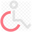 Headicap Disable Chair Wheel Chair Icon