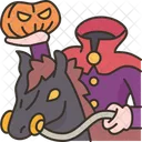 Headless Horseman Halloween 아이콘
