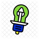 Headlight Car Bulb Icon
