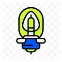 Headlight Car Bulb Icon