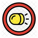 Headlight Car Light Car Head Light Icon