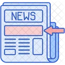 Headline News Bulletin Icon