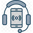 Headphone Music Wireless Icon