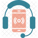 Headphone Music Wireless Icon
