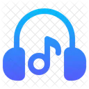 Headphone Playlist Music Icon